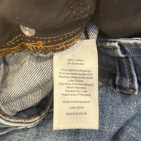 Woman's Talbots Simply Flattering S Pocket Womens Jeans Denim Blue Size 12. - Picture 4 of 4